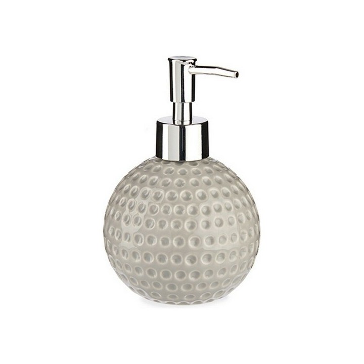 Distributeur de Savon Berilo Golf Gris Métal Céramique 300 ml (12 Unités)