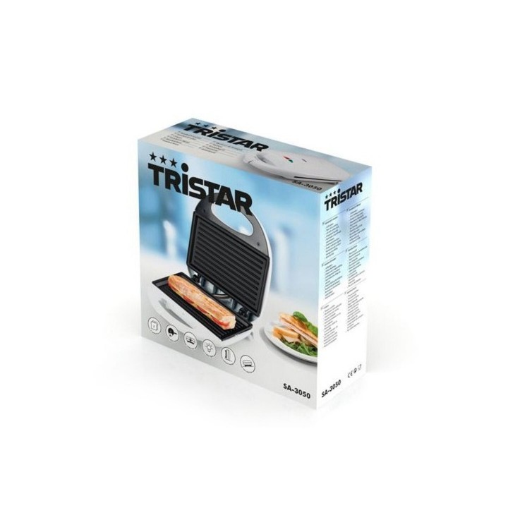 Machine à sandwich Tristar SA 3050 750W Blanc Noir 750 W