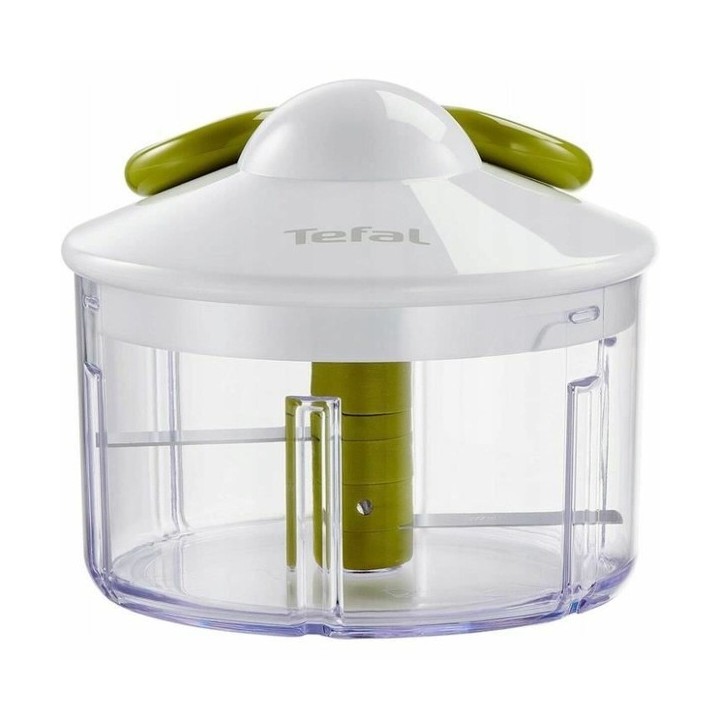 Mini Hachoir Manuel avec Cordon Tefal Blanc Acier inoxydable Plastique 30 W 500 ml