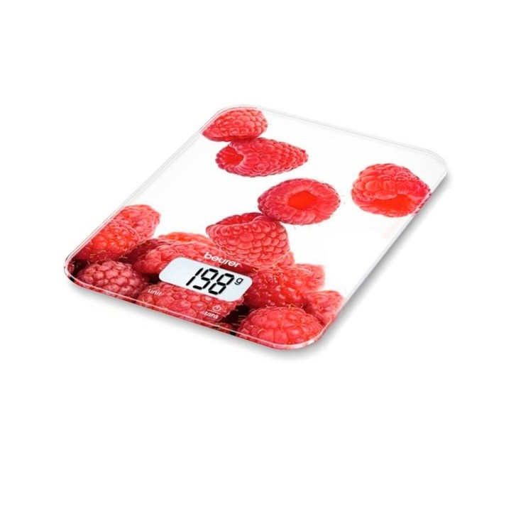 balance de cuisine numérique Beurer KS 19 berry 5 Kg Blanc Rouge 5 kg