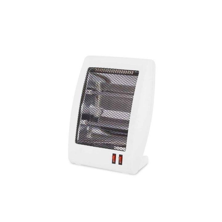 Chauffage d'Appoint Quartz Argon Blanc 400 800 W (6 Unités)