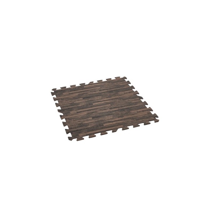 Bestway Sol de Piscine en Mousse Style Bois Rétractable 12 Pièces 50x50 cm Jardin 58712