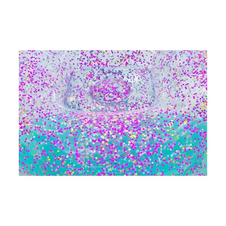 Bestway Fauteuil Gonflable Géant Paillettes 114x112x66 cm +6 Ans Intérieur et Jardin 75115