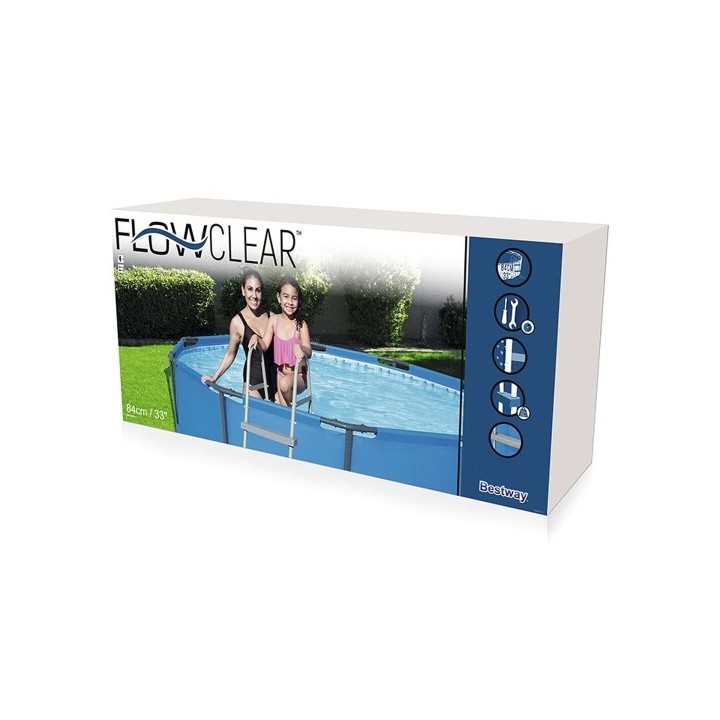 Bestway Échelle de Piscine 84 cm Jardin 58430