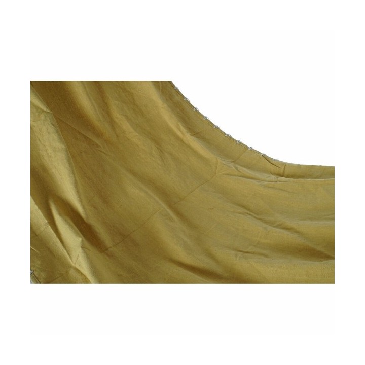 Hamac DKD Home Decor Ocre Polyester Coton Pin Frange (255 x 80 x 28 cm)