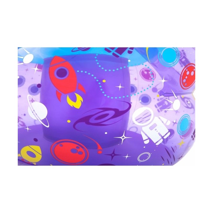 Bestway Fauteuil Gonflable avec Lumières Led Spatiales 72x72x64 cm +3 Ans Intérieur et Jardin 75122