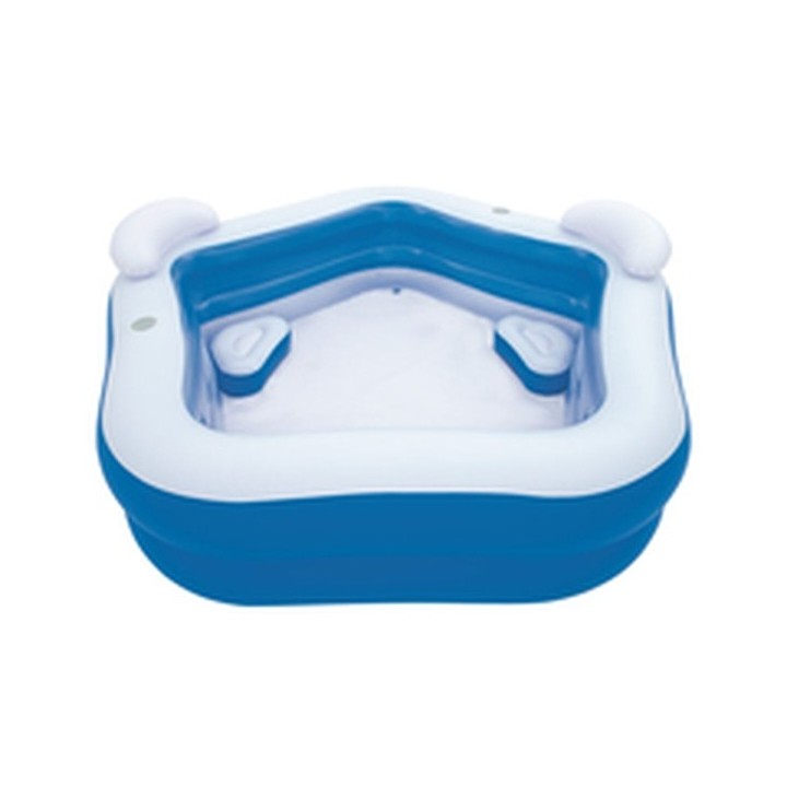 Bestway Piscine Gonflable 2 Chambres Family 213x206x69 cm +6 Ans Jardin 54153