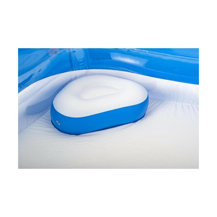 Bestway Piscine Gonflable 2 Chambres Family 213x206x69 cm +6 Ans Jardin 54153