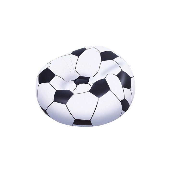 Bestway Fauteuil Géant Football 114x112x66 cm +6 Ans Intérieur et Jardin 75010