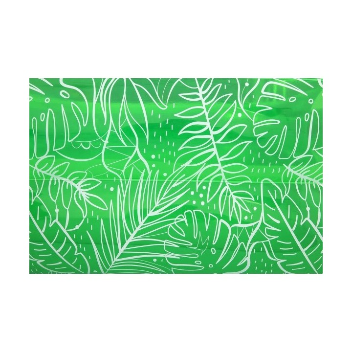 Bestway Piscine Gonflable 2 Chambres Tropicale 231x231x51 cm +6 ans Jardin 54336