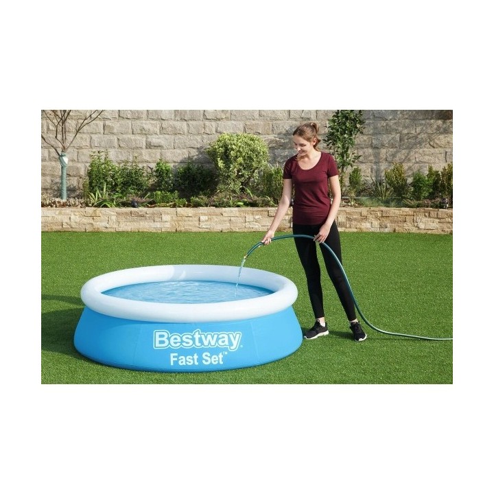 Bestway Piscine Gonflable Adulte Anneau 183x51 cm Jardin 57392