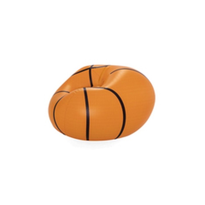 Bestway Fauteuil Gonflable Géant Basketball 114x112x66 cm +6 Ans Intérieur et Jardin 75103