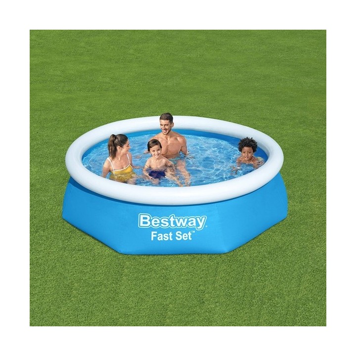 Bestway Piscine Gonflable Adulte Anneau 244x61 cm Jardin 57448