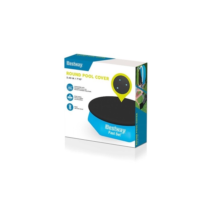 Bestway Couverture Piscine PVC D244 cm Jardin 58032