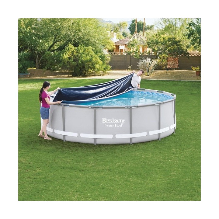 Bestway PVC Piscine Couverture D427 cm Jardin 58248