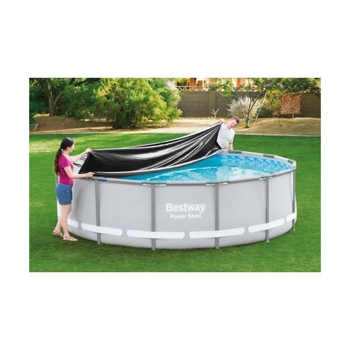 Bestway PVC Piscine Couverture D427 cm Jardin 58248