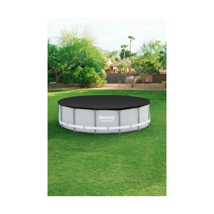 Bestway PVC Piscine Couverture D427 cm Jardin 58248