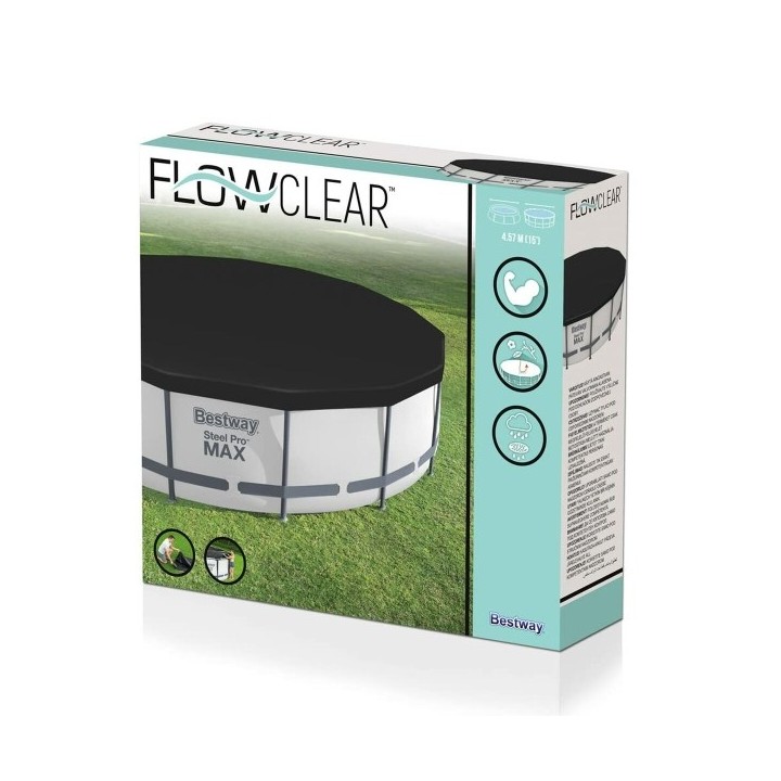 Bestway Couverture Piscine PVC D457 cm Jardin 58038