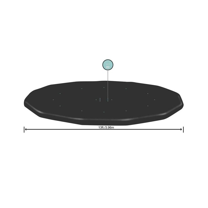 Bestway Couverture Piscine PVC D401 cm Jardin 58292
