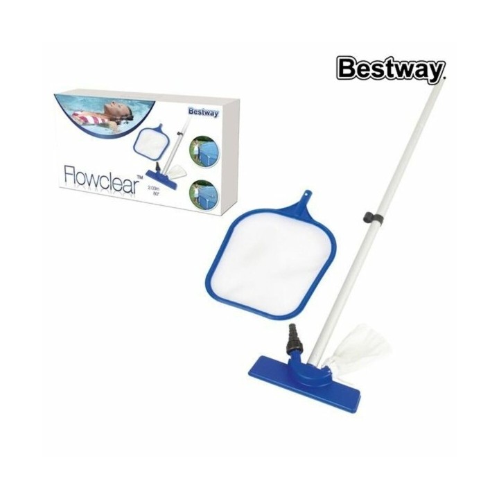 Bestway Kit Entretien Piscine Manche 167 cm Jardin 58013
