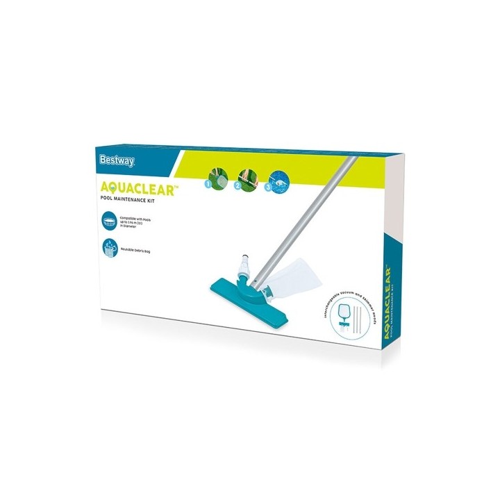 Bestway Kit Entretien Piscine Manche 167 cm Jardin 58013