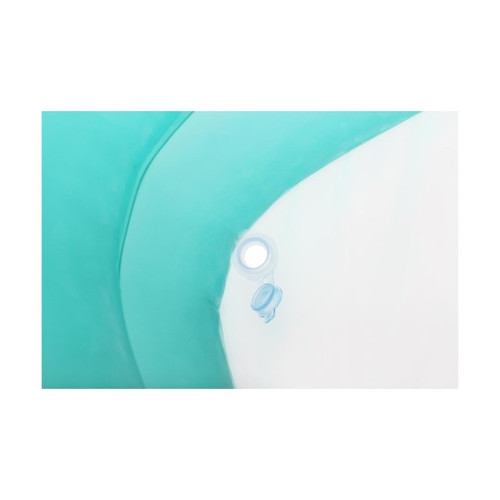 Bestway Piscine Gonflable 2 Chambres Rectangulaire 201x150x51 cm +6 Ans Jardin 54005