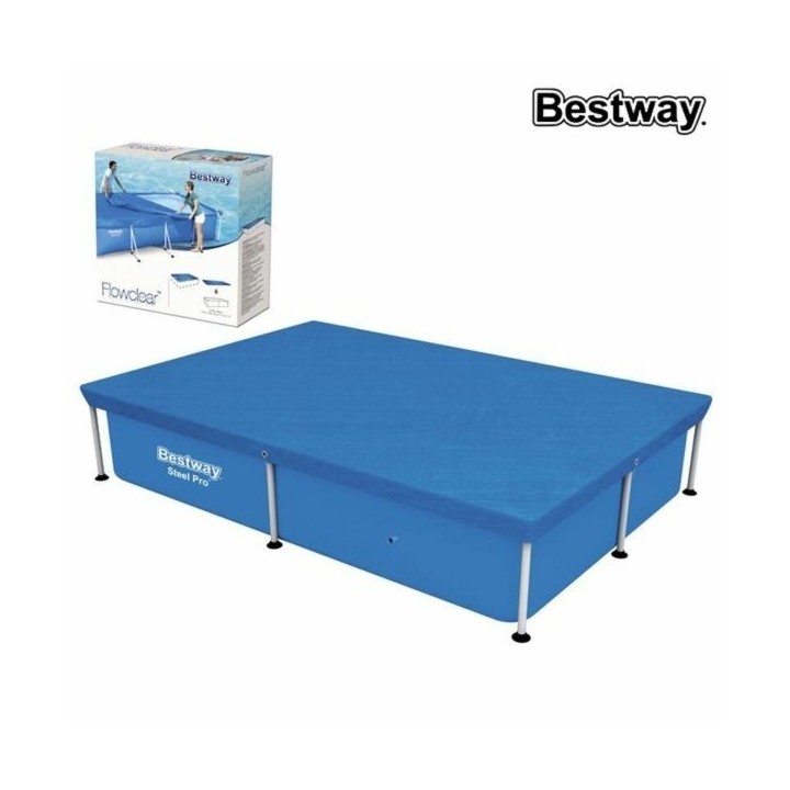 Bestway Couverture Piscine 224x154 cm Jardin 58103