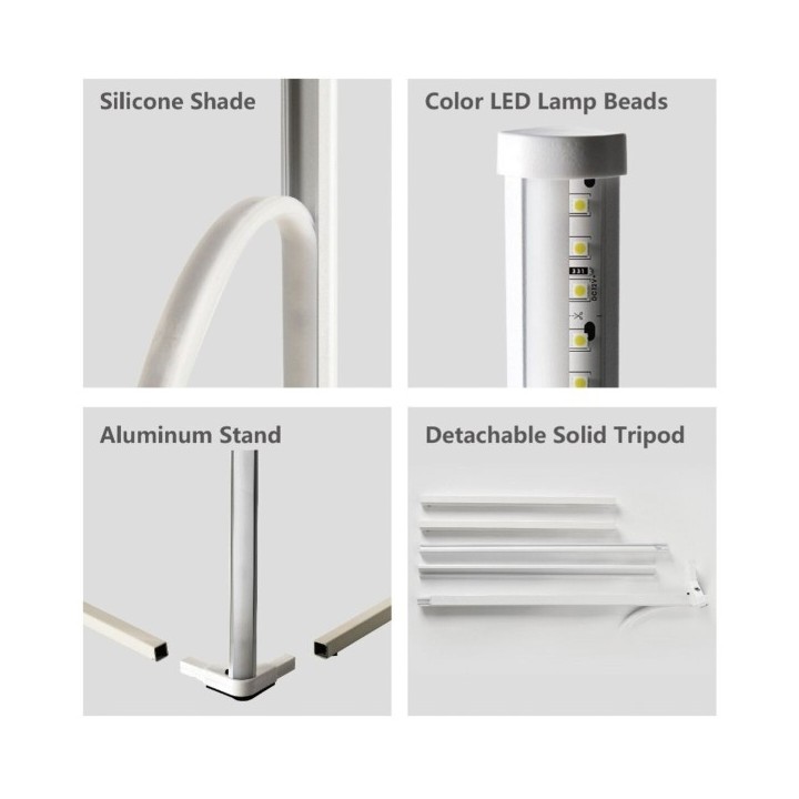 Lampadaire KSIX 12 W 220 240 V 140 cm