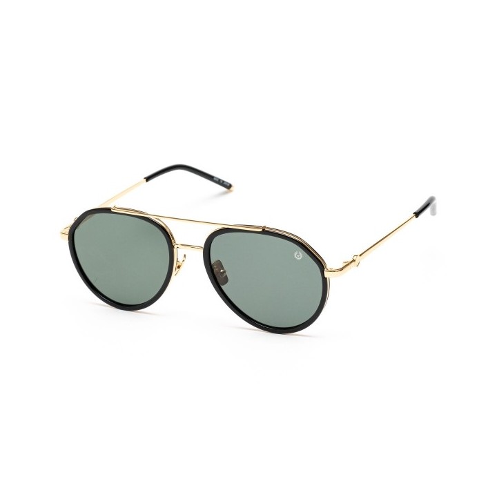 Lunettes de soleil Homme Belstaff ROADMASTER II NEGRO Doré Ø 55 mm