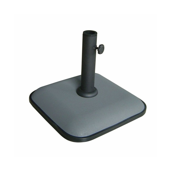 Marbueno Base Parasol Carré Béton 35X35X5,2 cm 11KG Gris Jardin, Piscine 10454