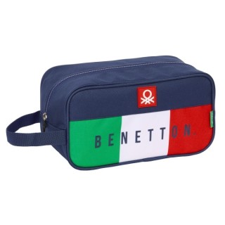 Range Chaussures de Voyage Benetton Flag Blue marine 29 x 15 x 14 cm