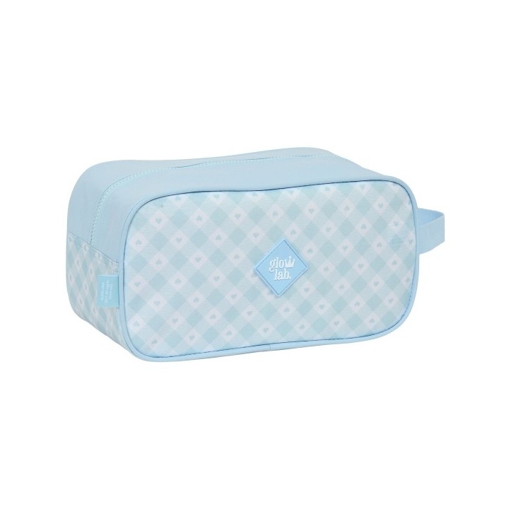 Range Chaussures de Voyage Glow Lab Cisnes Bleu clair 29 x 15 x 14 cm