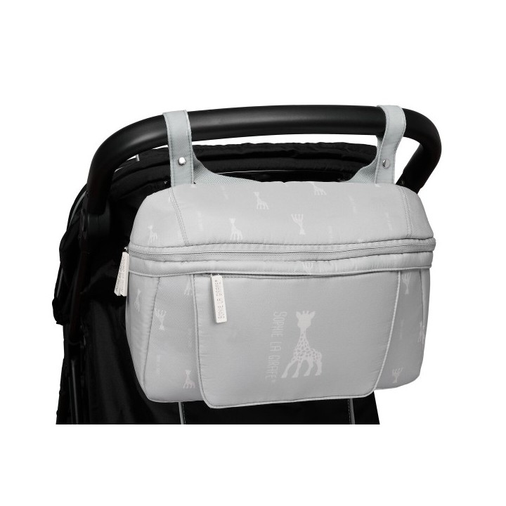 Sac organisateur pour poussette de bébé Sophie la Girafe MUM