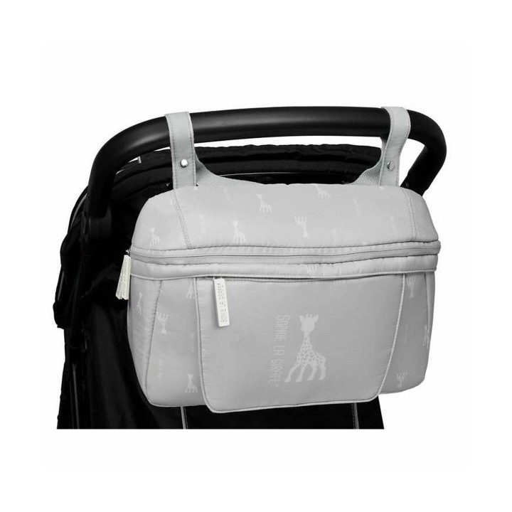 Sac organisateur pour poussette de bébé Sophie la Girafe MUM
