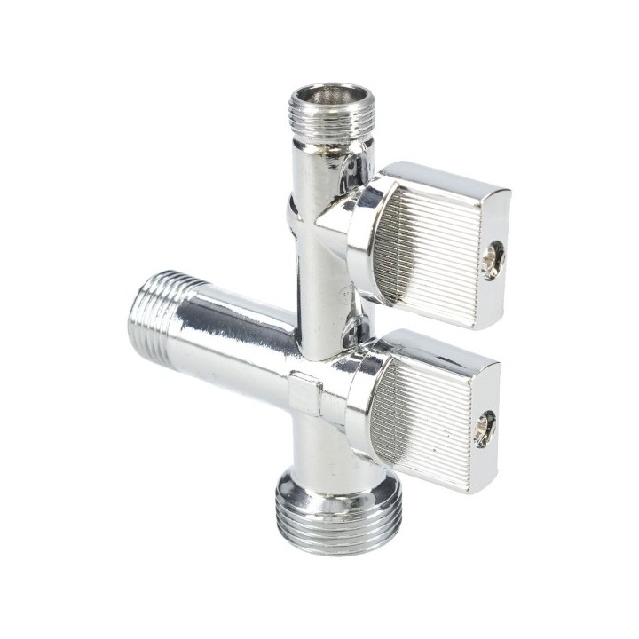 Clé de combinaison Fontastock ABS Laiton 1/2" x 3/8" x 3/4"