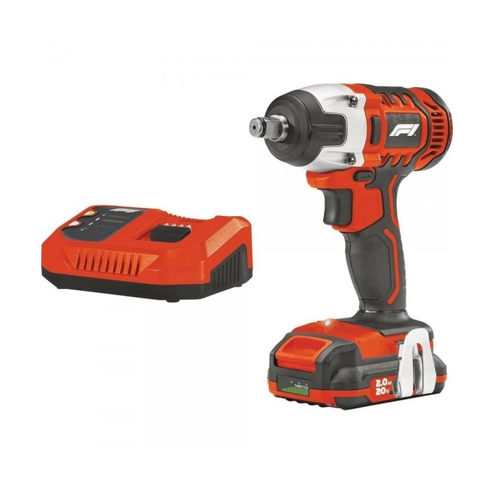 Clé à chocs FORMULA 1 10996 20 V 220 nm 2600   3300 rpm 2 Ah