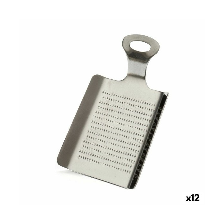 Gratoir Argenté Acier inoxydable Truffes 2 x 19 x 11 cm (12 Unités)