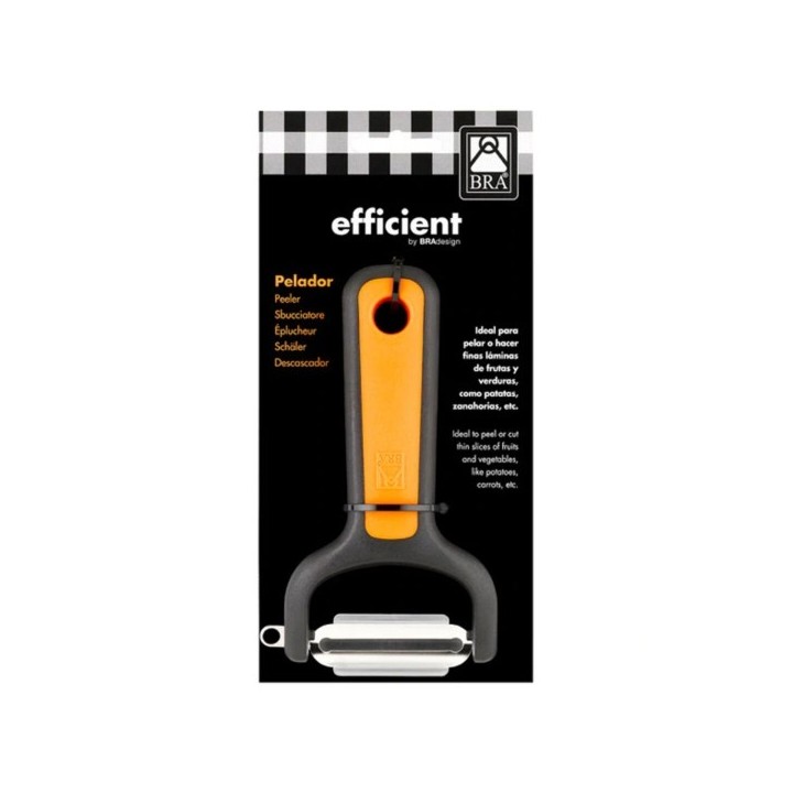 Éplucheur BRA A195013 Orange Acier inoxydable Y