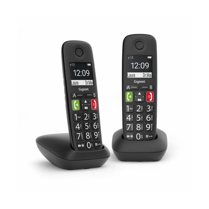 Téléphone Sans Fil Gigaset E290 Duo Noir