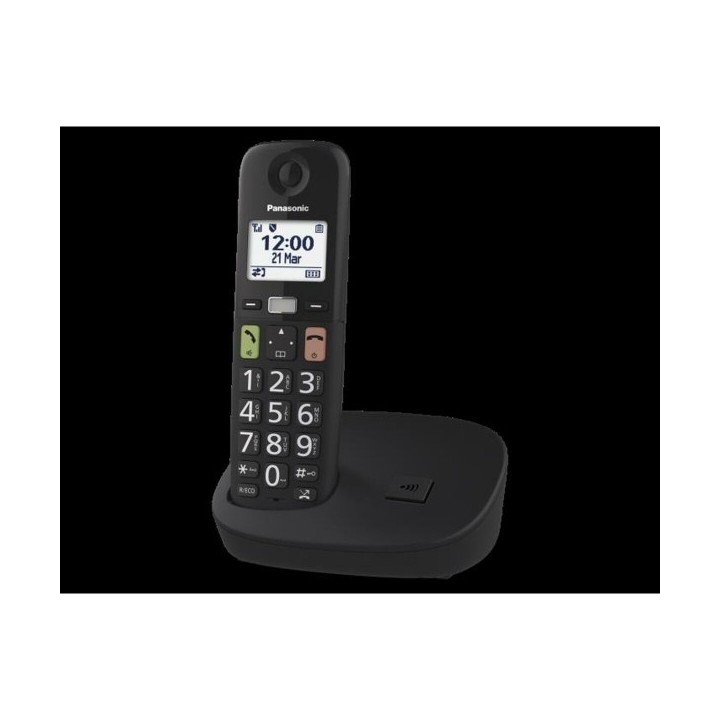 Téléphone Sans Fil Panasonic KX TGU110EXB Noir