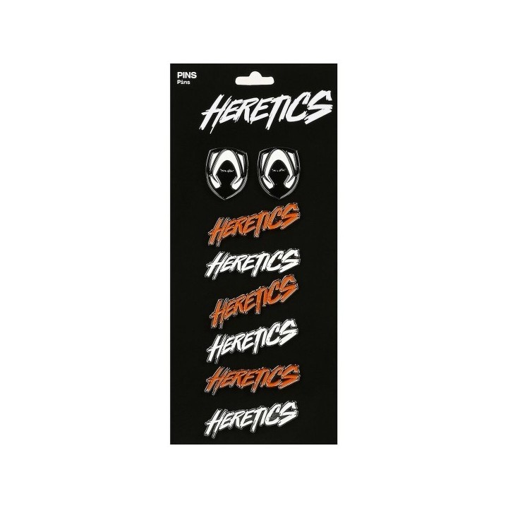 Broche Team Heretics Métal (8 pcs)