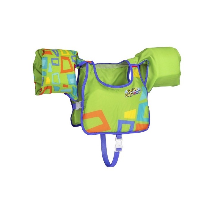 Gilet Gonflable pour Piscine Bestway Aquastar Swim Safe 19 30 kg