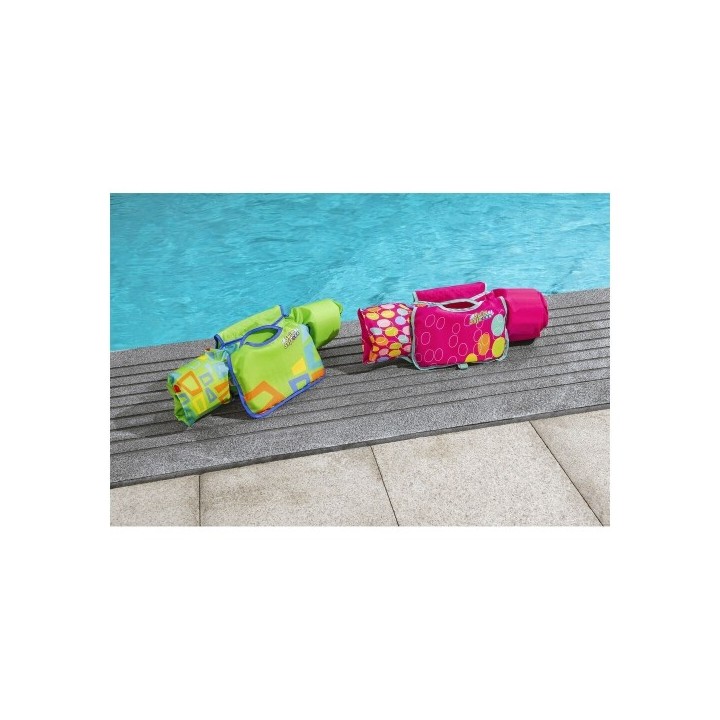 Gilet Gonflable pour Piscine Bestway Aquastar Swim Safe 19 30 kg