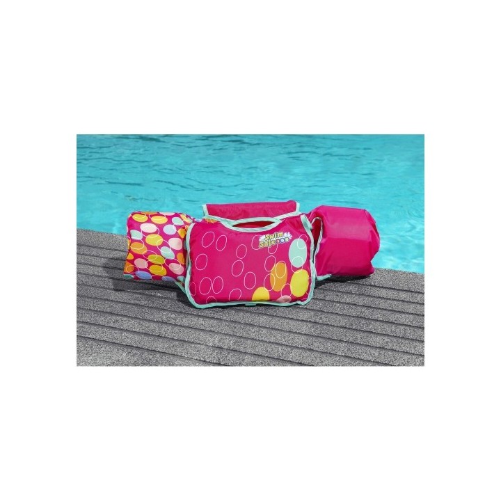 Gilet Gonflable pour Piscine Bestway Aquastar Swim Safe 19 30 kg