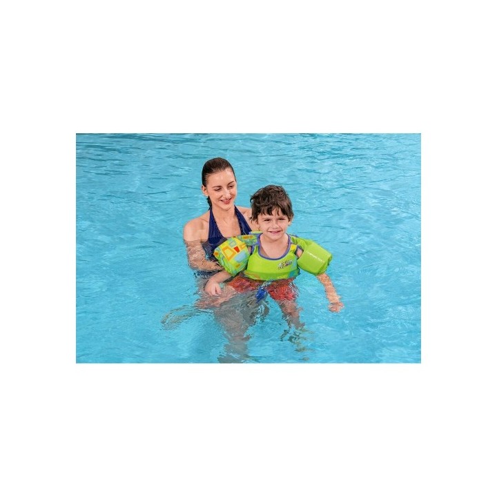 Gilet Gonflable pour Piscine Bestway Aquastar Swim Safe 19 30 kg