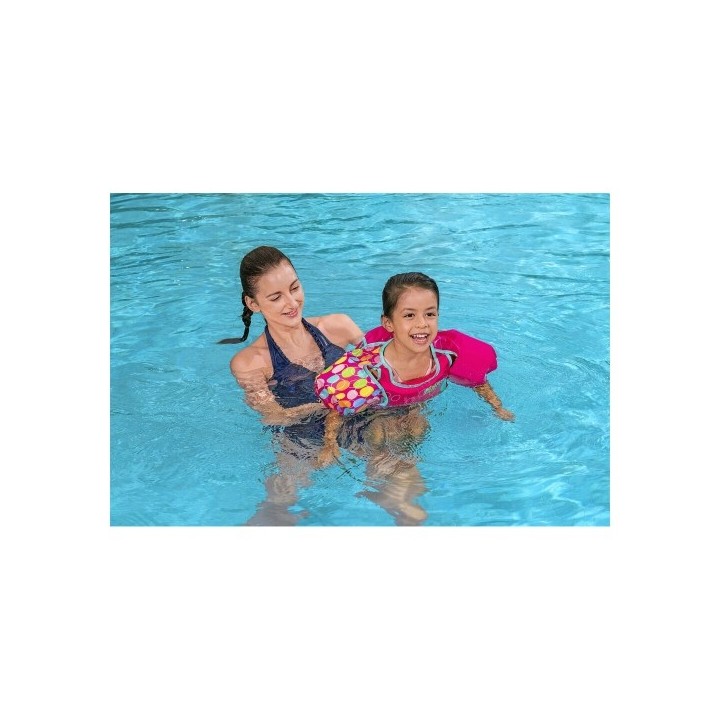 Gilet Gonflable pour Piscine Bestway Aquastar Swim Safe 19 30 kg