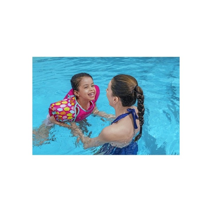 Gilet Gonflable pour Piscine Bestway Aquastar Swim Safe 19 30 kg