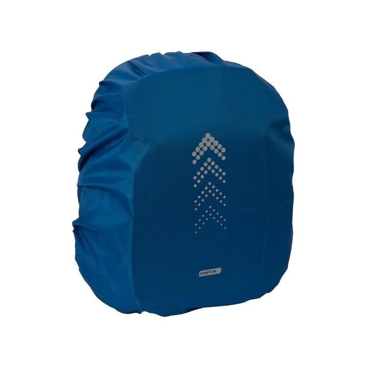 Housse pour Sac à Dos Safta Imperméable Petit Blue marine