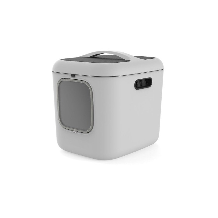 Bac à litière pour chats Rotho My Pet Biala XL Blanc Plastique recyclé