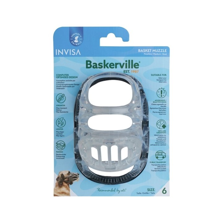 Muselière Company of Animals Transparent 6